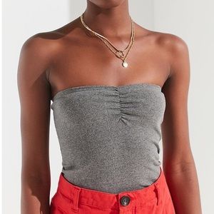 Brand new urban grey tube top